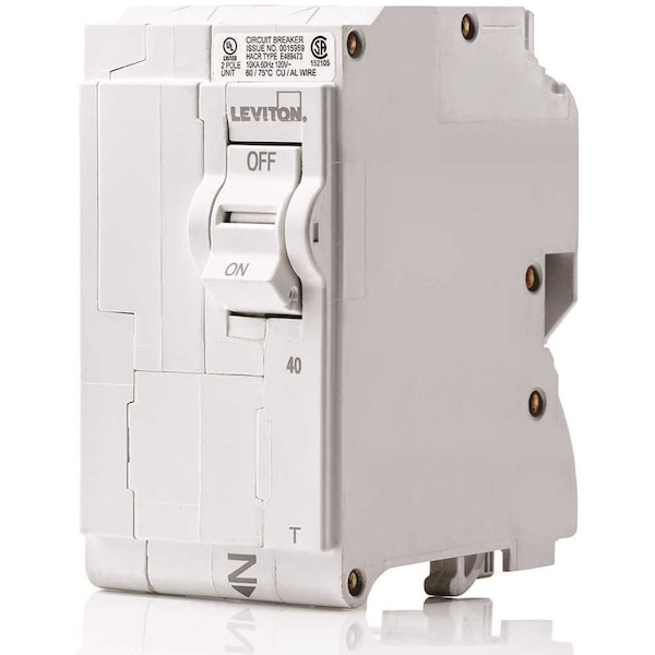 Circuit Breaker, 40A, 2 Pole, 120/240V AC